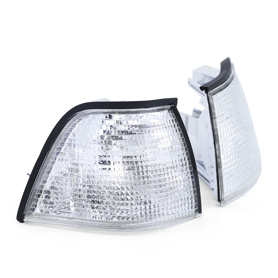 Indicatore di direzione bianco chiaro per BMW Serie 3 E36 Berlina Touring Compact 90-99 - Immagine 4 di 4