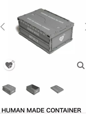 希望商店】HUMAN MADE CONTAINER 30L 21SS 鴨子折疊收納置物箱| Yahoo