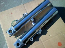 HARLEY LOWER LEGS FORK SLIDER TOURING BAGGER 2000-2013 POLISHED 41MM NO EXCHANGE