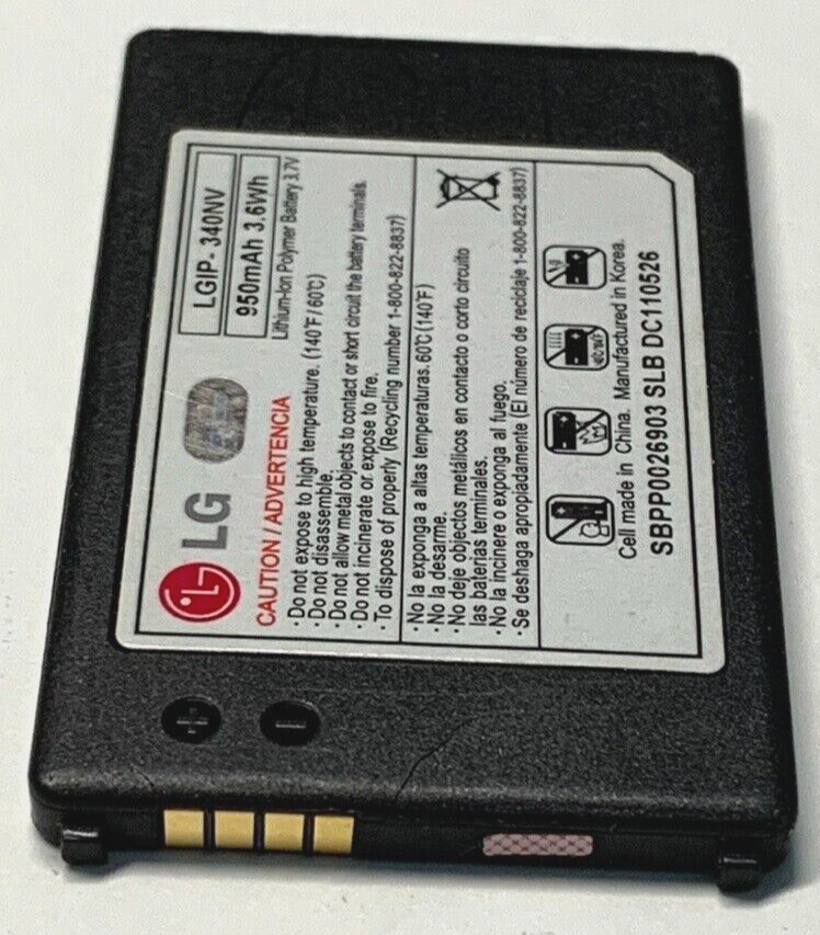LG LGIP-340NV Cell Phone Battery for LG Cosmos VN250 & Octane