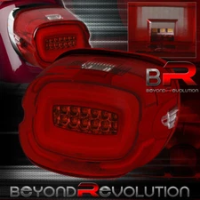 For 1999-2018 Harley Davison Tradition LED Tail Lights Bottom Tag Red Lens