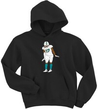 Black Jaylen Waddle Penguin jersey Hooded Sweatshirt Hoodie