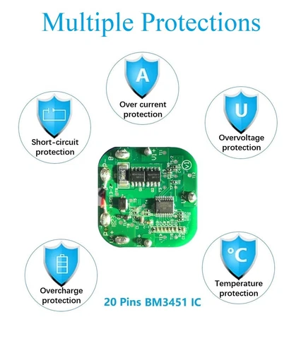 Batería para Eufy RoboVac 11/11S/11S Max/12/15C/15T/15C Max/30/30C con tornillo EE. UU. - Imagen 4 de 9