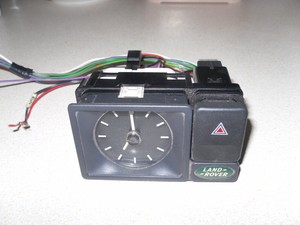 Range Rover Classic 1995 analogue clock AWR1007LNF + hazard switch | eBay