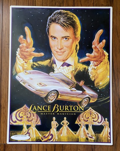 Authentic LANCE BURTON - MASTER MAGICIAN Poster 18 x 24