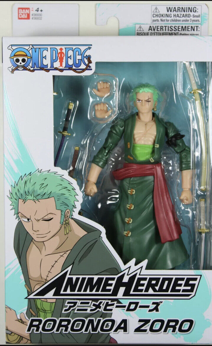 Anime Heroes ~ RORONOA ZORO ACTION FIGURE ~ One Piece / Toei Animation