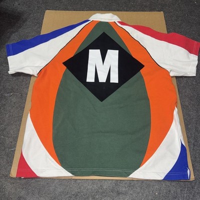 Supreme Rugby Polo Shirt Mens L Relaxed Multicolor SS24 PREOWNED