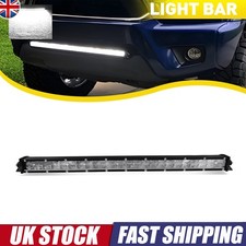 Dual Row 20'' Slim LED Work Light Bar Night Spot Flood Lamp Offroad 4x4 SUV ATV