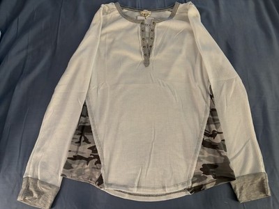 Hem & Thread Waffle Knit Top (L) - New With Tag