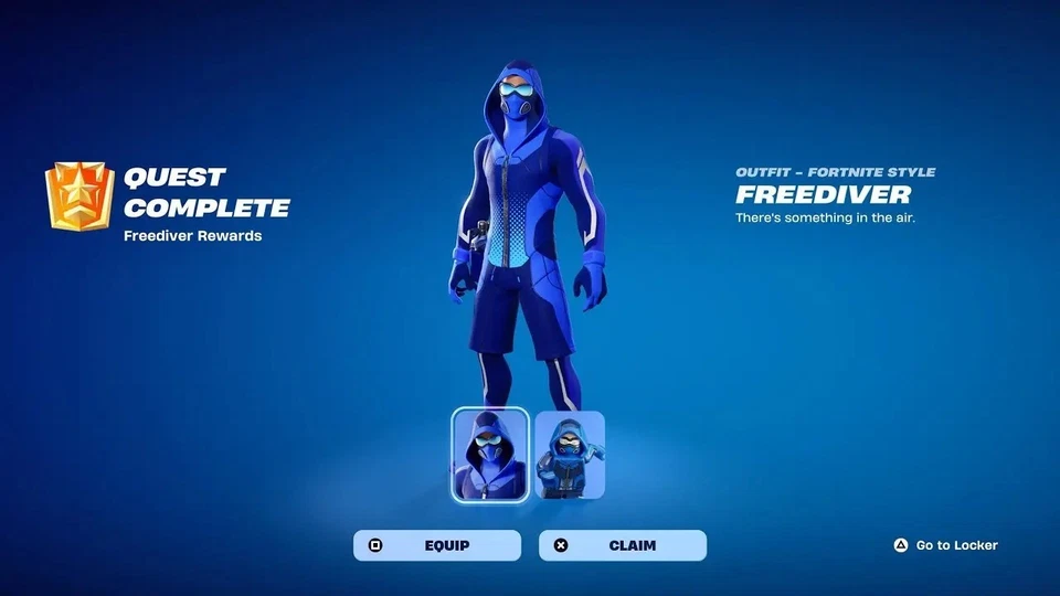 Fortnite Freediver Outfit Code - Image 2 of 2