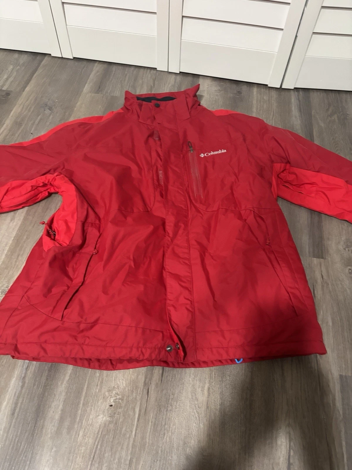 Columbia Jacket Mens XL Omni-Heat Interchange Puffer Water Resistant