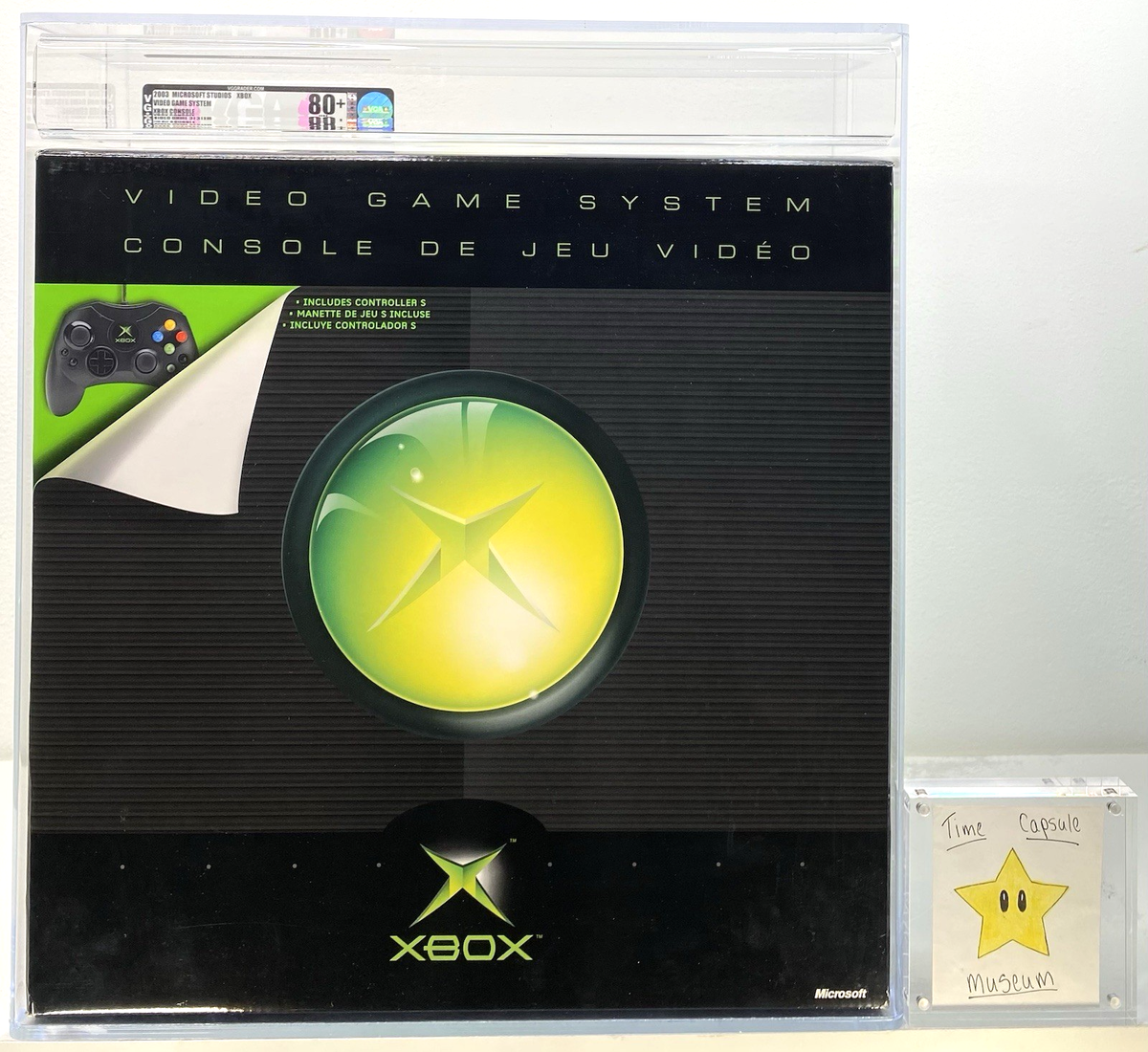 Microsoft Xbox Console System Bundle Version New 2003 Sealed VGA