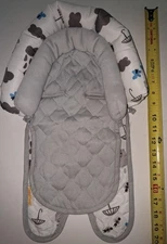 Goldbug 2-in-1 Removable Infant Head Support Pad – Car Seat Stroller Cushion