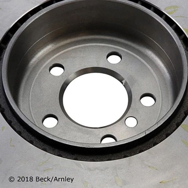 For BMW 535d 14-16 Beck Arnley TRUE Metal Premium Plain Vented Rear Brake Rotor — 第 4/4 张图片