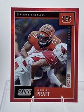 2020 Score Red Zone Germaine Pratt #59 /20 Cincinnati Bengals