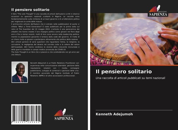 Kenneth Adejumoh | Il Pensiero Solitario | Taschenbuch | Italienisch (2021)-image