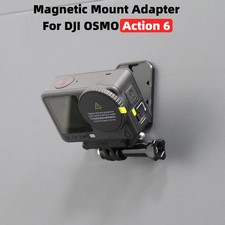 Quick-reslease Foldable Mount Adapter For DJI OSMO Action6 Adjustable Anti-Shock
