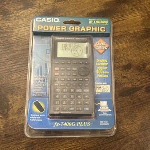 Casio FX‑7400G PLUS Power Graphic Scientific Calculator New in Box