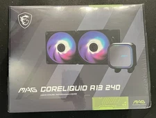 MSI MAG Coreliquid A13 240 - AIO ARGB CPU Liquid Cooler - LGA 1700/1851/AM5/AM4