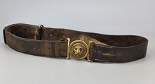 Victorian Military Belt With Lion Mask Hobson & Sons St Martin's Lane London