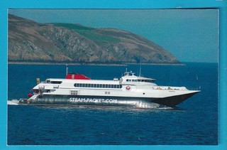 Original PC Size Real Photo Isle Of Man Steam Packet SNAEFELL 1991
