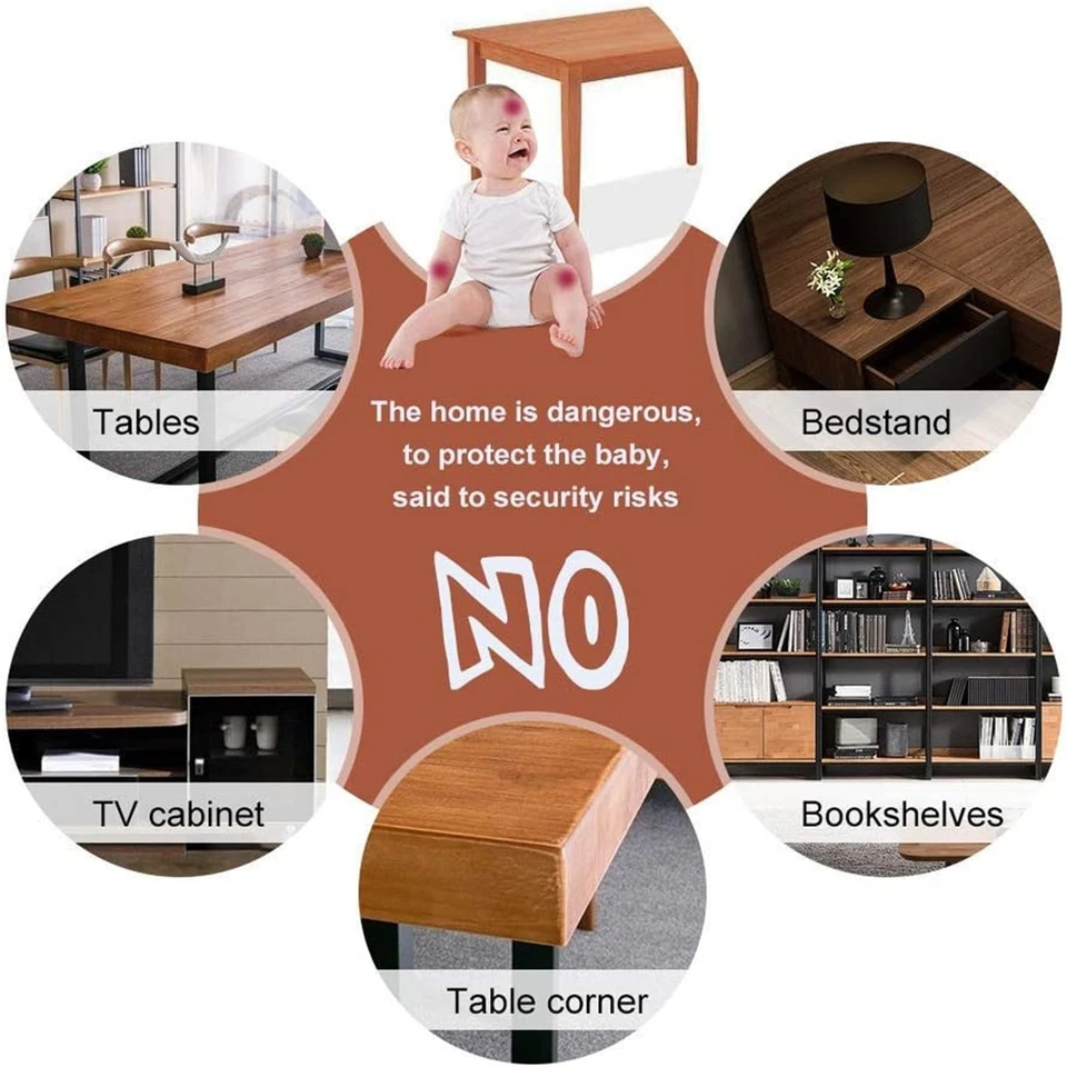 DYKESON Soft Corner Protector - Baby Safety Cushion Corner Bumpers, Table Ed... - Image 2 of 4