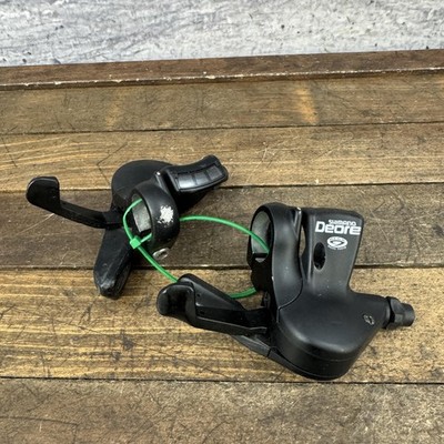 Vintage Shimano Deore SL-M510 3x9 Trigger Shifter Set MTB Bike