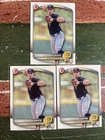2025 Bowman Draft Konnor Griffin (3) Card Prospects Lot Pirates #BD-102
