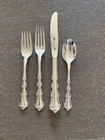 Angelique by International Sterling Silver individual 4 Piece Place Setting