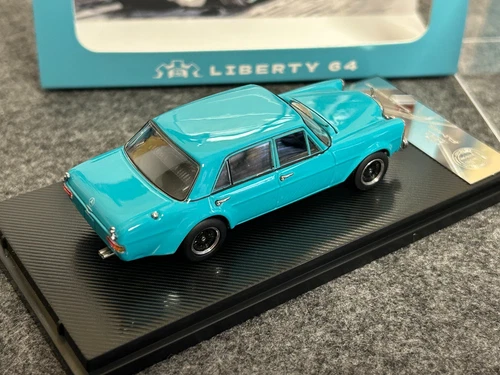 Liberty Maßstab 1:64 Mercedes-Benz 300 SEL blau Diecast Auto Modell Spielzeug Geschenk - Bild 3 von 9