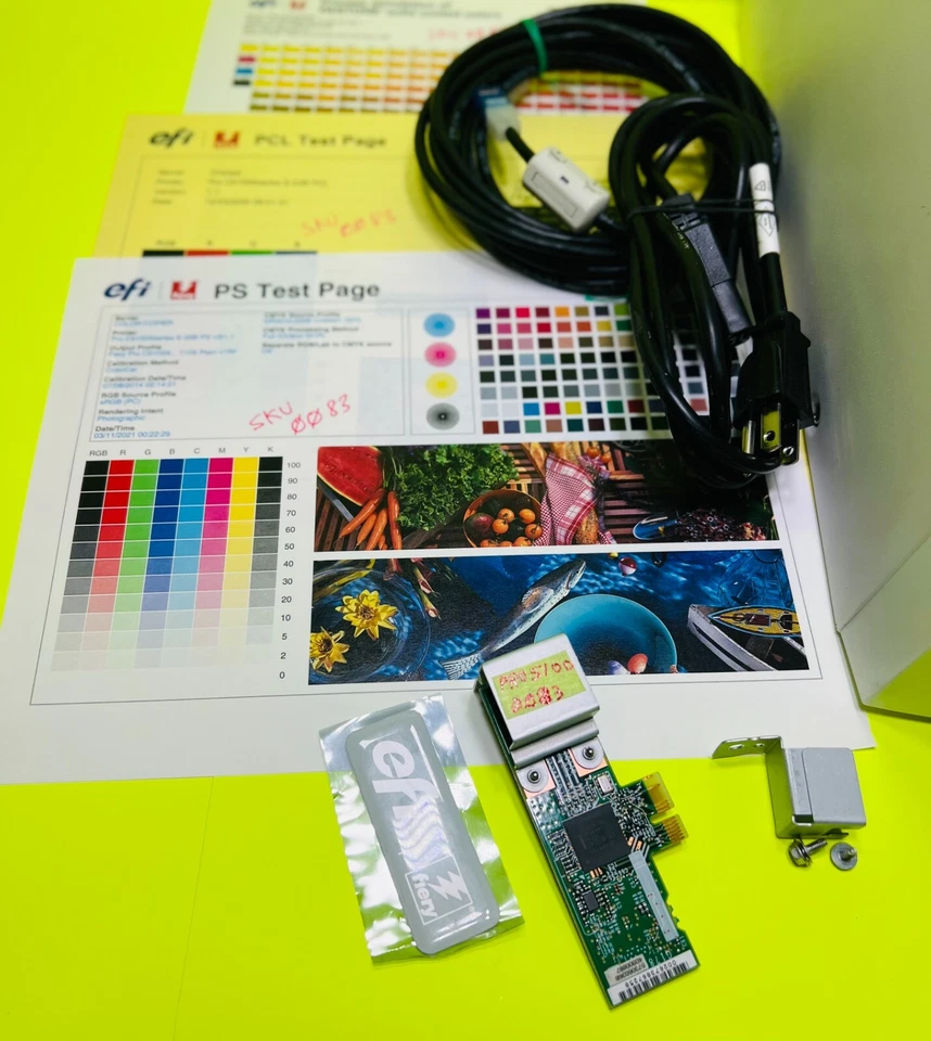 EFI Ricoh C5100S C5110S c6502 C8002 Fiery E-22B Print Server Color Controller - Image 2 of 4