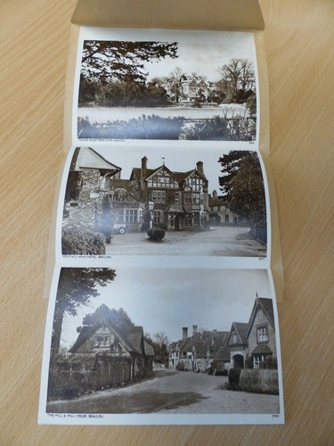 TARJETA CARTA RECUERDO SIN USAR 6 x IMÁGENES | CIRCA 1940 | BEAULIEU, HANTS - Imagen 3 de 5