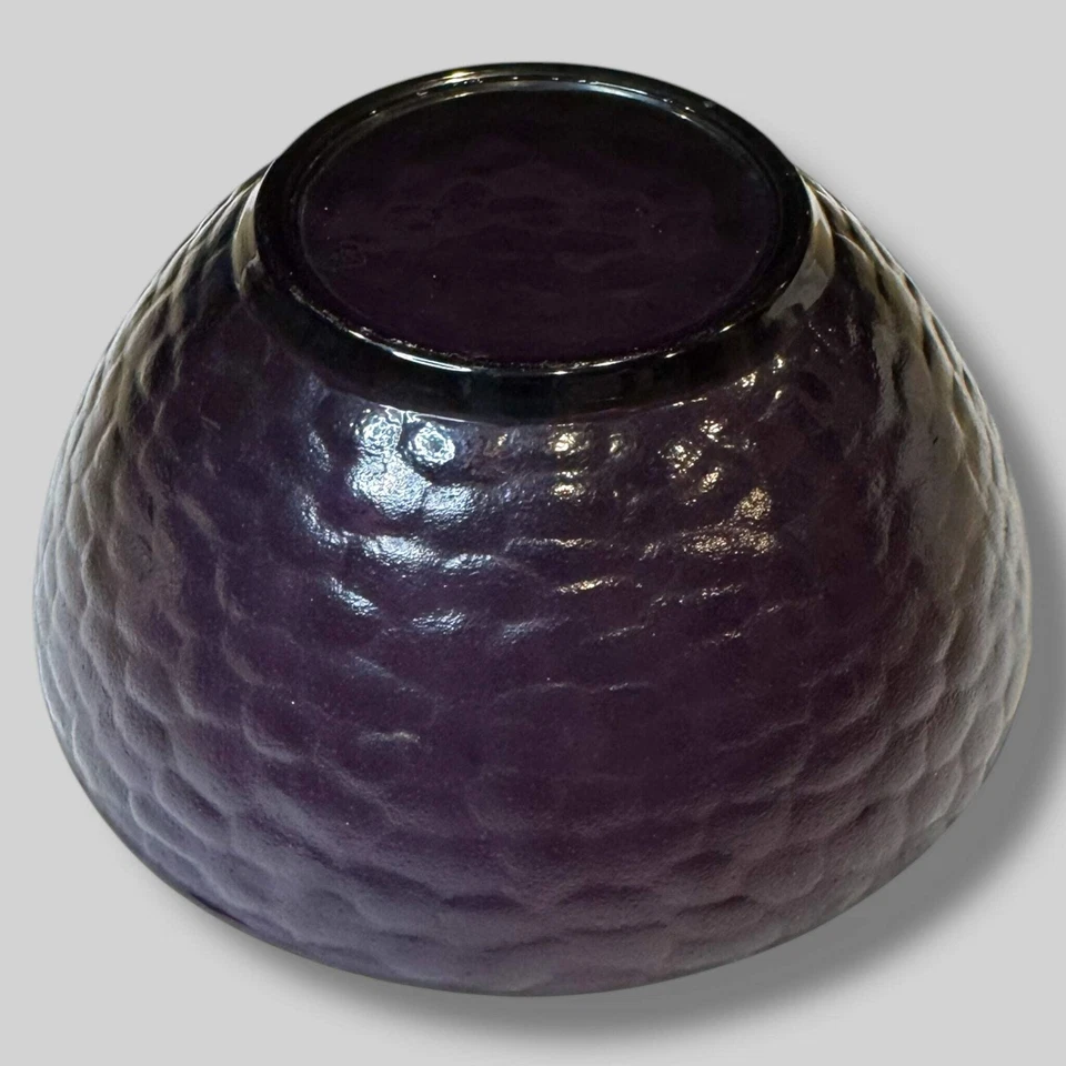 Bormioli Rocco Purple Glass Cereal Bowls Set of 4 – 5 3/8”, Excellent - Image 2 of 4