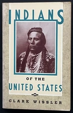 Indians Of The United States, Clark Wissler (1989) Vintage Book