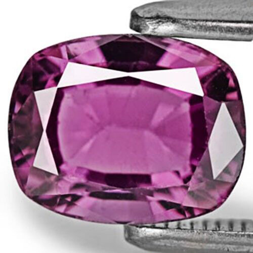 SRI LANKA Spinel 1.94 Cts Natural Untreated Deep Purple Cushion - Picture 1 of 2
