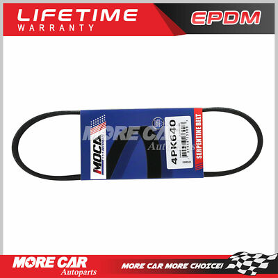 EPDM Serpentine Belt 4PK640 for 93-96 Eagle Summit Hyundai Scoupe Plymouth Colt