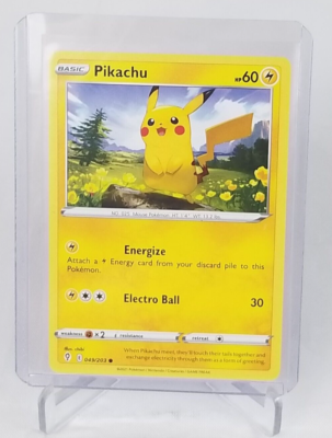 Pikachu Basic 49/203 Pokemon 2021 Card | eBay