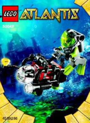 Lego Mini Sub polybag 30042 Atlantis Minifigure Building Set | eBay