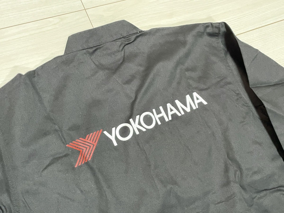 RARE Japanese YOKOHAMA TIRE dealer Mechanic Coverall Jumpsuit XL