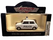 Police Car 1959 Austin Mini Police Car diecast, Vanguards