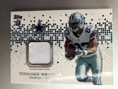 2013 Topps Terrance Williams ( Dallas Cowboys ) Rookie Patch RP-TWI