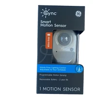 GE - CYNC Smart Wire-Free Motion Sensor - White - 93105005