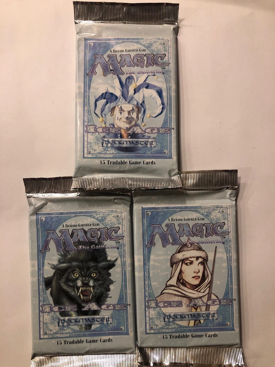 Magic: The Gathering Ice Age Sealed Collectible Card Game Packs