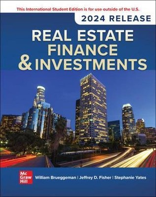 Real Estate Finance & Investments 2024 Release ISE by Jeffrey Fisher 9781266928