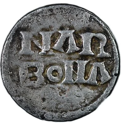 Carolingienne Louis Ier le Pieux Obole Narbonne Pedigree - Photo 1/3