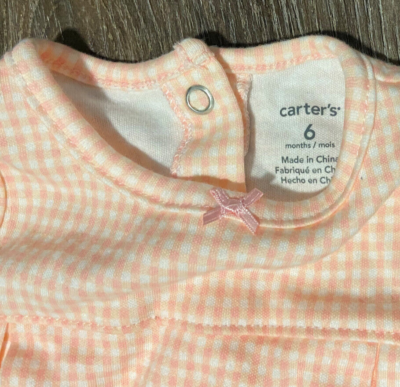 carters pink gingham dress Carter's Child of Mine Baby and Toddler Girl Easter Outfit Set, 2-Piece,  Sizes 12M-5T