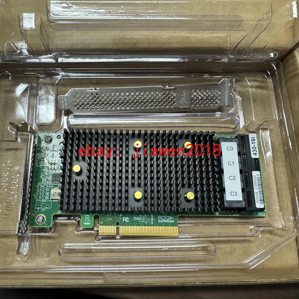 Lenovo 430-16i LSI SAS3416 9400-16i Tri-Mode HBA Controller 12G IT Mode NAS US - Image 4 of 4