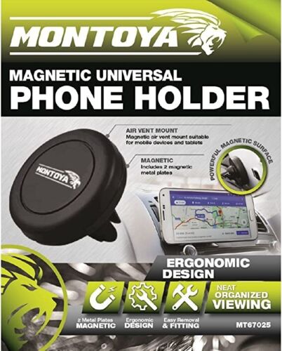 Magnetyczny uchwyt na telefon Montoya magnetyczny uniwersalny uchwyt na telefon - Zdjęcie 1 z 2