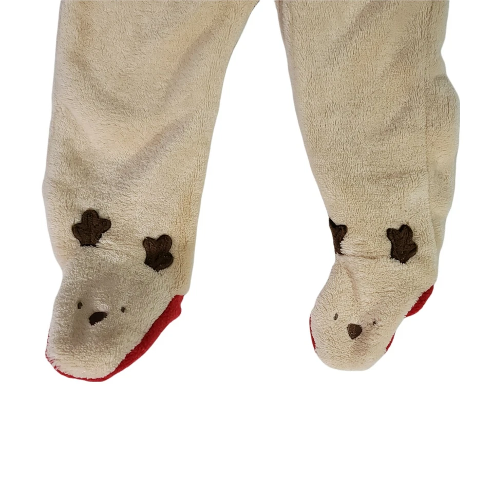 Mameluco Jersey Infantil Manga Larga 9-12 Meses Navidad Reno Súper Suave Avon Foto 2 de 4