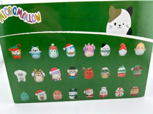 NEW Micromallows 2.5'' Squishmallows Holiday Advent Calendar 2024 - 24pc - Picture 3 of 3